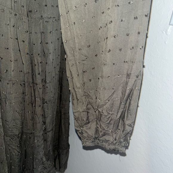 Green Tiered Babydoll Mini Dress, Women’s New with Tags - Picture 3 of 8